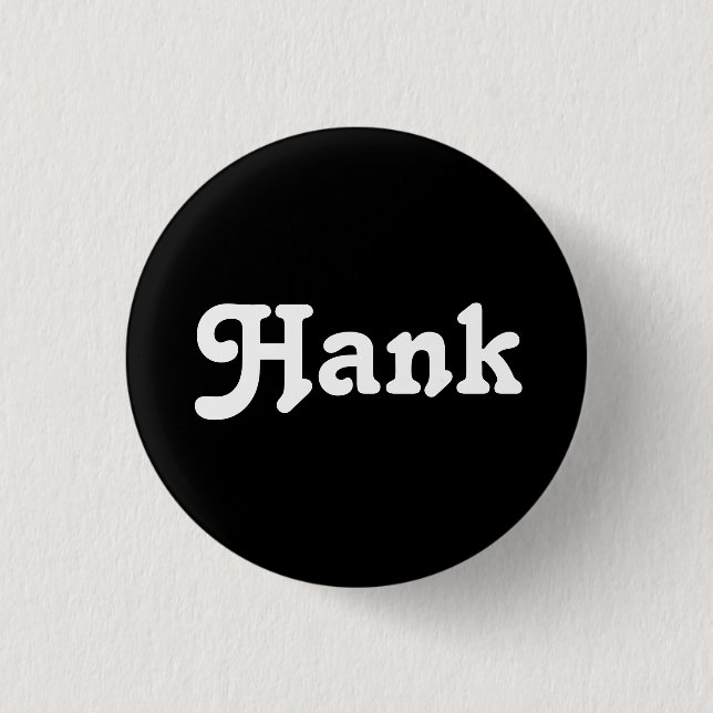 Botón Hank (Anverso)
