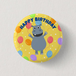 botón Happy Hippo