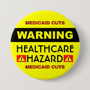 Botón Healthcare Hazard™