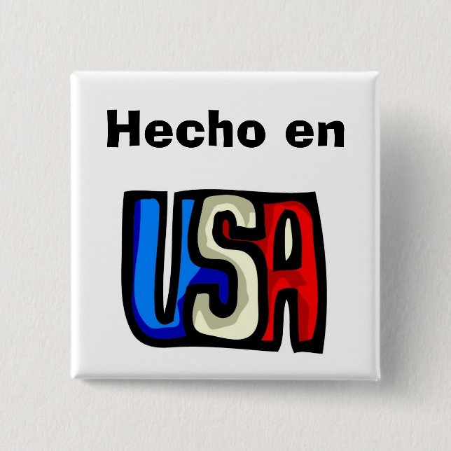 botón Hecho en Estados Unidos (Anverso)
