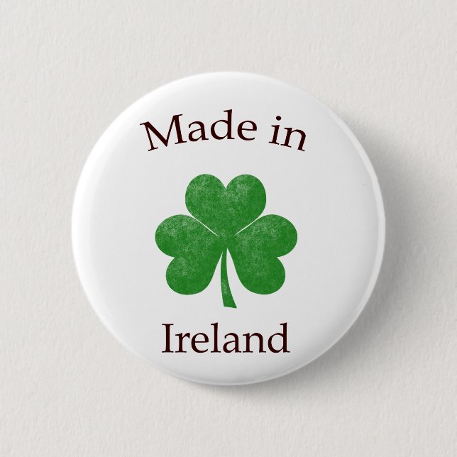 botón Hecho en Irlanda (Anverso)