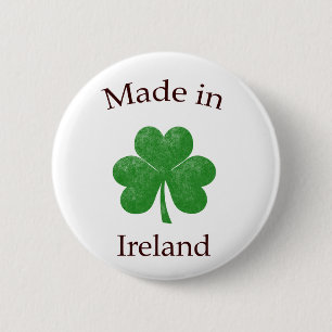 botón Hecho en Irlanda