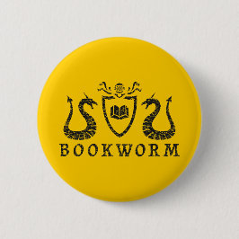 Botón heráldico del ratón de biblioteca