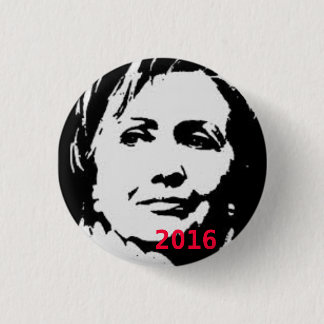 Botón Hillary for President 2016