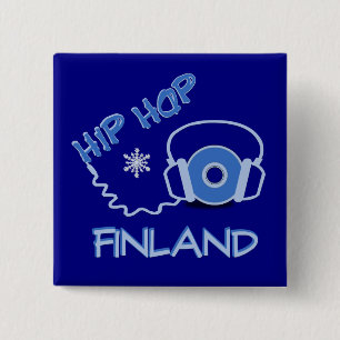 Botón Hip Hop Finlandia