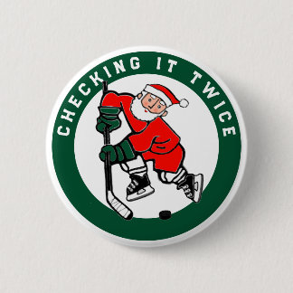 botón Hockey Stocking Stufl