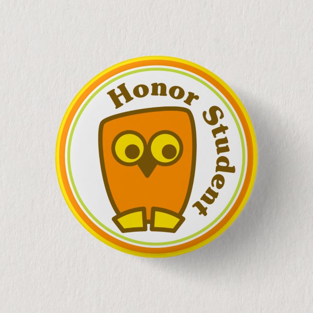 botón Honrar alumno (Anverso)