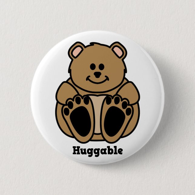 Botón Huggable del oso (Anverso)