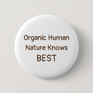 Botón humano orgánico