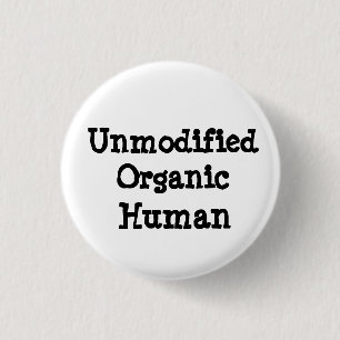 Botón humano orgánico no modificado