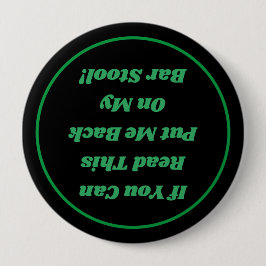 botón Humor de bebida de barra