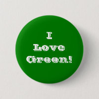 Botón I Love Green
