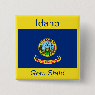 Botón Idahoan Flag