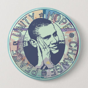 botón ideal maravilloso de obama