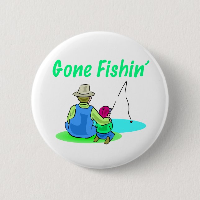 Botón ido de Fishin (Anverso)