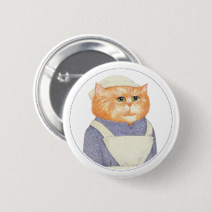 Botón II de giro de COOK CAT Round Pin