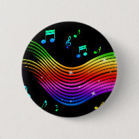 botón Ilustracion de música