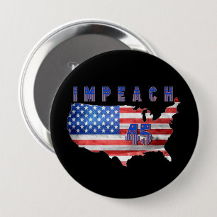 Botón Impeach 45 Estados Unidos
