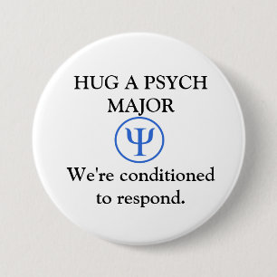 Botón importante divertido de Psych