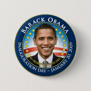 Botón inaugural de Barack Obama