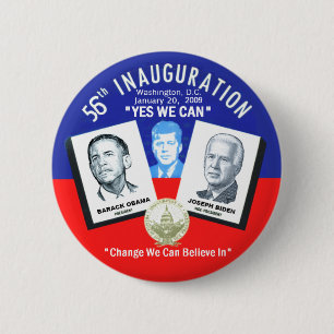 Botón inaugural de JFK