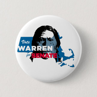 Botón indio de la parodia de Elizabeth Warren