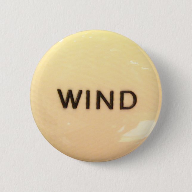 Botón inglés temprano del viento del órgano (Anverso)