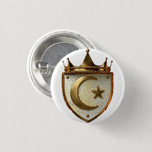 Botón / Insignia de la Cresta del Islam