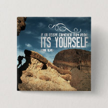 Botón inspirador del compromiso del uno mismo