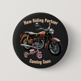 botón Invitación del bebé