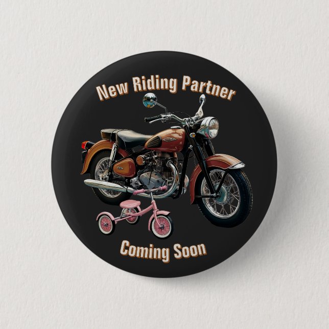 botón Invitación del bebé (Anverso)