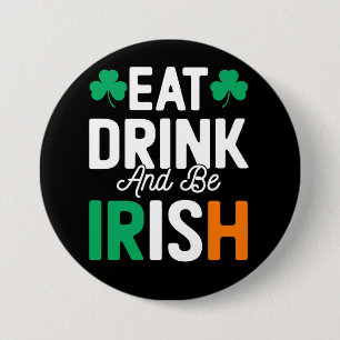 Botón irlandés de San Patricio