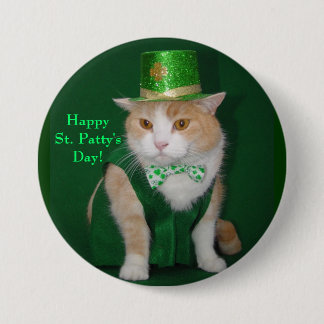 Botón irlandés del gatito