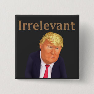 Botón irrelevante de Trump