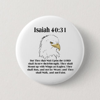 Botón Isaiah 40:31