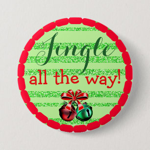 Botón Jingle all Way Navidades