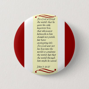 Botón John 3:16- 17