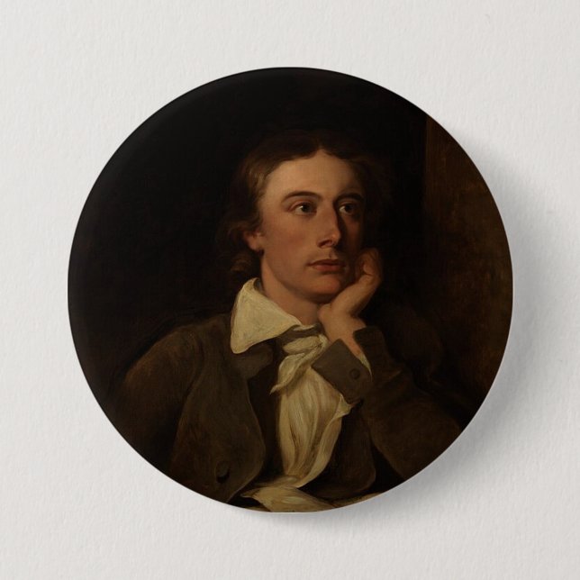 botón John Keats (Anverso)
