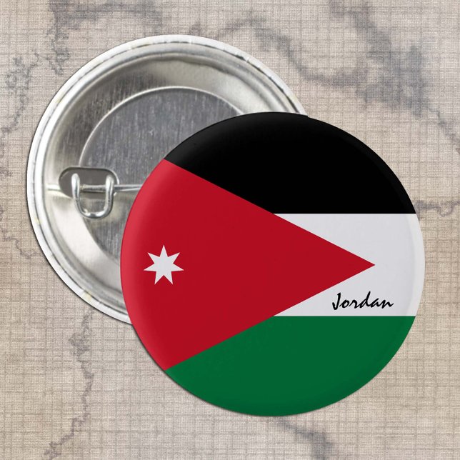 Botón Jordán, moda patriótica de la bandera jordan (Subido por el creador)
