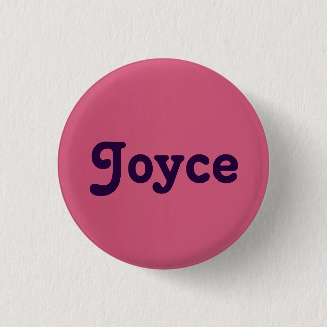 Botón Joyce (Anverso)