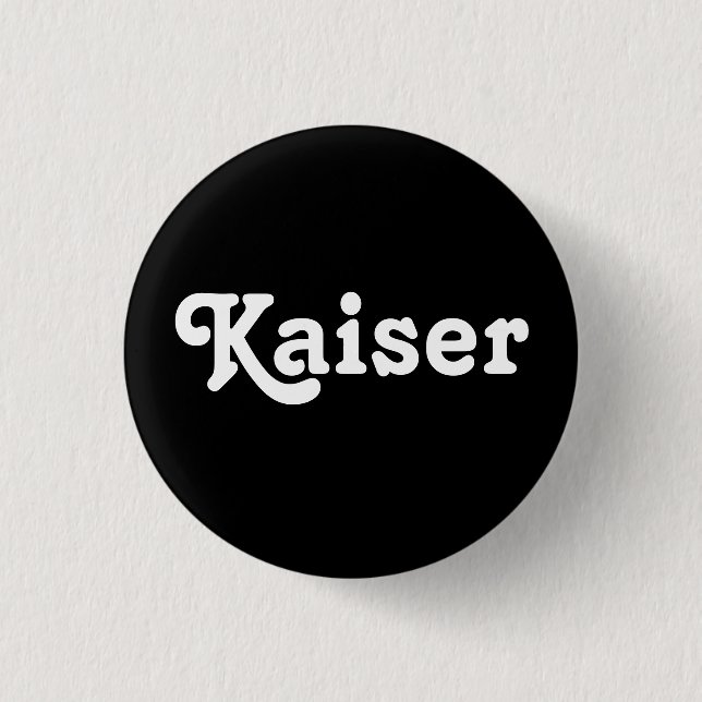 Botón Kaiser (Anverso)