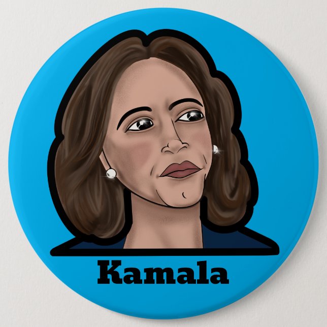 botón Kamala Harris (Anverso)