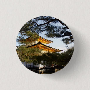 Botón Kinkakuji (El Pabellón Dorado)