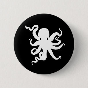 Botón Kraken de pulpo pequeño