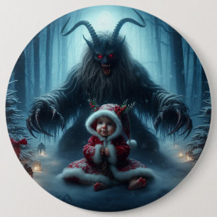 Botón Krampus para navidades