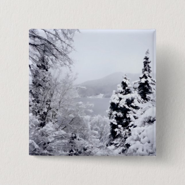 Botón Lake Nojiri (Anverso)