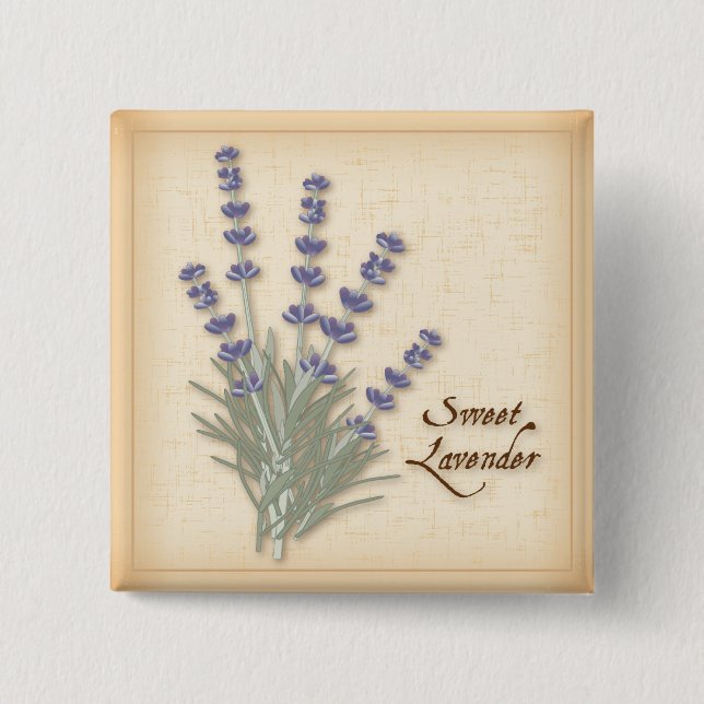 botón Lavanda dulce (Anverso)