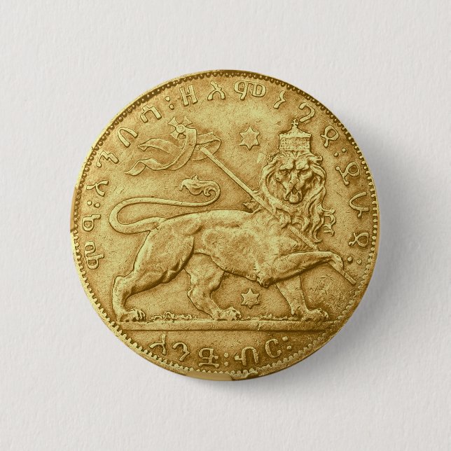 Botón León de Judá (Anverso)