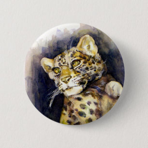 botón Leopardo de la nieve