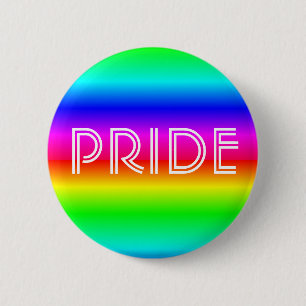 Botón LGBTQIA del orgullo arcoiris